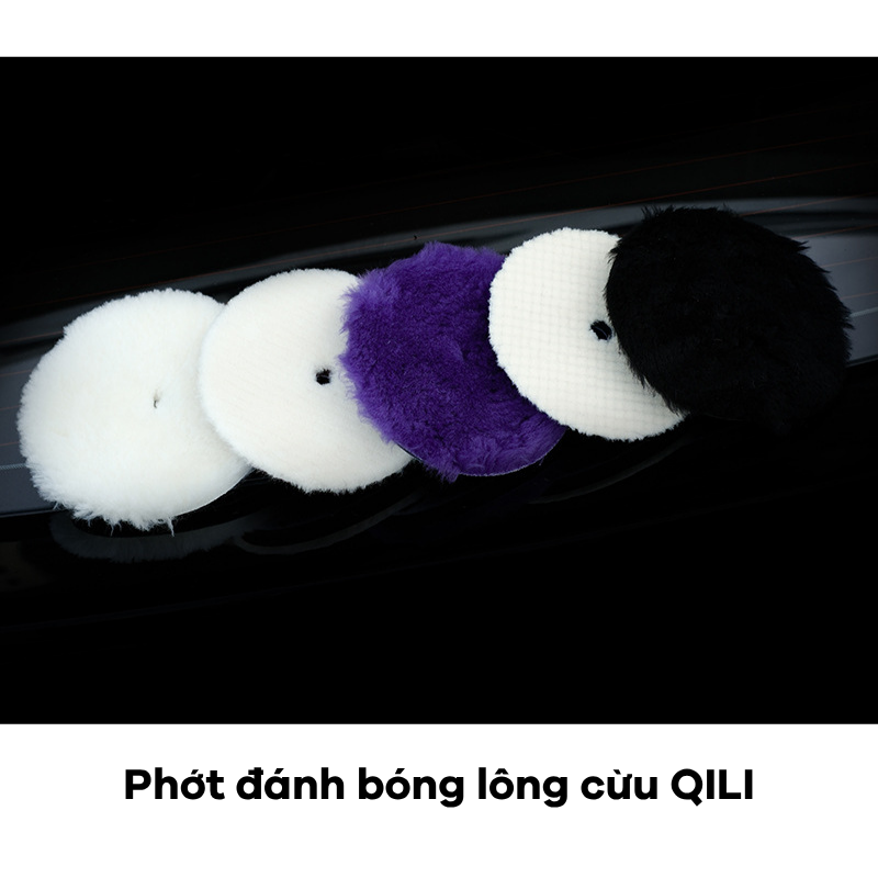 Phớt lông cừu QILI đánh bóng xe ô tô